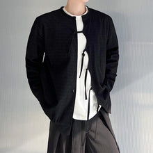 Load image into Gallery viewer, Casual Lace Up Long Sleeve Cardigan