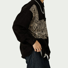 Load image into Gallery viewer, Stitching Loose Shirt