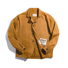Load image into Gallery viewer, French Vintage Multi-pocket jacket