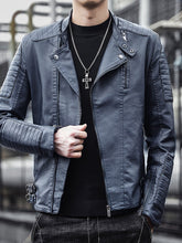 Load image into Gallery viewer, Zip Motorcycle Jacket