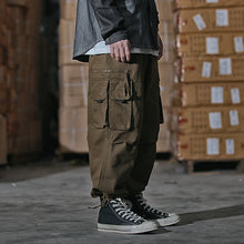 Load image into Gallery viewer, Loose Drawstring Wide-leg Pants
