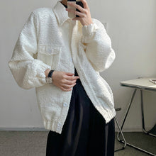 Load image into Gallery viewer, Jacquard Single-Breasted Lapel Jacket