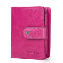 Load image into Gallery viewer, RFID Multifunctional Leather Wallet