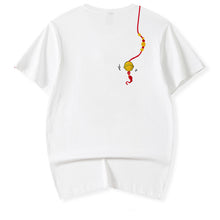 Load image into Gallery viewer, Lion Embroidered Crew Neck Short Sleeve T-Shirt