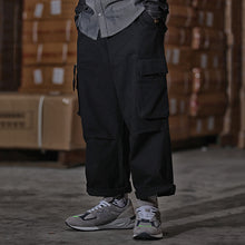 Load image into Gallery viewer, Loose Drawstring Wide-leg Pants