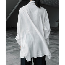 Load image into Gallery viewer, Asymmetrical Placket Shirt