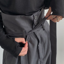 Load image into Gallery viewer, High Waist Mopping Casual Trousers