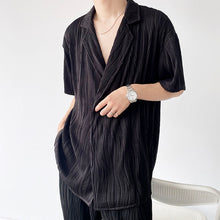 Load image into Gallery viewer, Crinkled Short Sleeve Shirt