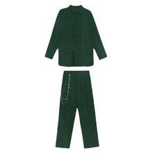 Load image into Gallery viewer, Loose Irregular Shirt Pants Two-piece Set