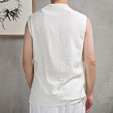 Load image into Gallery viewer, Summer Cotton Linen Sleeveless Vest
