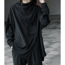 Load image into Gallery viewer, Asymmetrical Placket Shirt