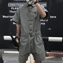 Load image into Gallery viewer, Loose-fit Straight-leg Jumpsuit