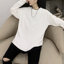 Load image into Gallery viewer, Fake Two Piece Stitching Bottoming Shirt