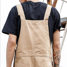 Load image into Gallery viewer, Big pocket Retro Loose Jumpsuit