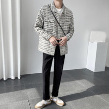 Load image into Gallery viewer, Short Woven Plaid Jacket