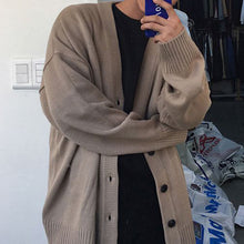 Load image into Gallery viewer, V-neck Single-breasted Cardigan