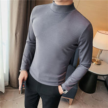 Load image into Gallery viewer, Slim-Neck Striped Top