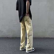 Load image into Gallery viewer, Retro Washed Ripped Casual Jeans