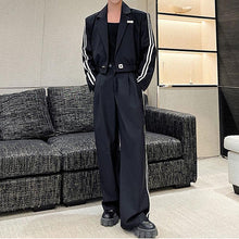 Load image into Gallery viewer, Spring Cropped Blazer Wide Leg Pants Two-Piece Suit
