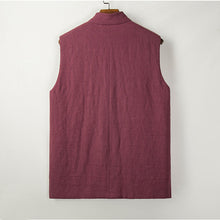 Load image into Gallery viewer, Winter Retro Thickened Stand Collar Vest