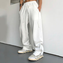 Load image into Gallery viewer, Side Zips Decorative Casual Pants