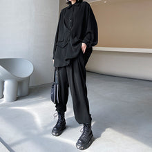Load image into Gallery viewer, Loose Irregular Shirt Pants Two-piece Set