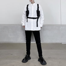 Load image into Gallery viewer, Lace Up Cargo Long Sleeve Shirt