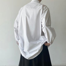 Load image into Gallery viewer, Pleated Trim Long Sleeve Shirt