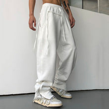 Load image into Gallery viewer, Side Zips Decorative Casual Pants