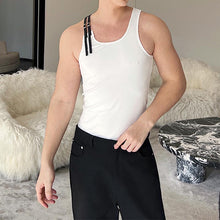 Load image into Gallery viewer, Adjustable Straps Slim Fit Tank Top