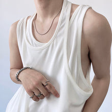 Load image into Gallery viewer, Fake Two Pieces Loose Vest