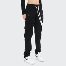 Load image into Gallery viewer, Button Breasted Multi Pocket Cargo Pants