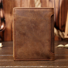 Load image into Gallery viewer, Men's Leather Retro Wallet