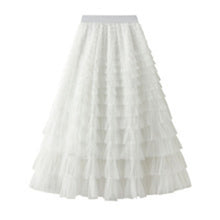 Load image into Gallery viewer, Mesh Layered Cake Skirt

