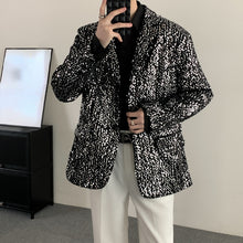 Load image into Gallery viewer, Loose Sequined Casual Plus Size Blazer