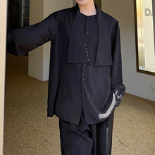 Load image into Gallery viewer, Tie Trim Long Sleeve Shirt