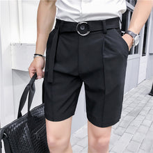 Load image into Gallery viewer, Summer Slim Suit Shorts