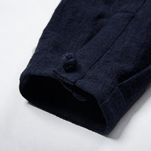 Load image into Gallery viewer, Linen Jacquard Long Sleeve Shirt