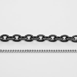 Titanium Steel Double Bracelet