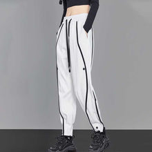 Load image into Gallery viewer, Elastic Waist Drawstring Harem Pants