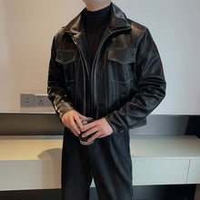 Load image into Gallery viewer, Topstitch Thick Short Jacket