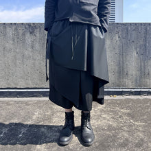 Load image into Gallery viewer, Black Wide-leg Hakama