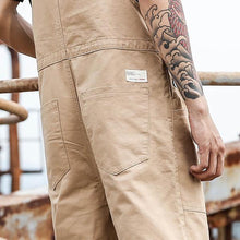 Load image into Gallery viewer, Big pocket Retro Loose Jumpsuit