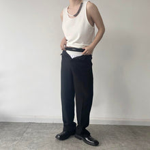 Load image into Gallery viewer, Metal Chain Decoration Camisole Vest