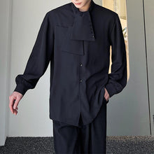 Load image into Gallery viewer, Tie Trim Long Sleeve Shirt