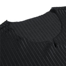 Load image into Gallery viewer, Slim Fit Striped Short Sleeve T-shirt