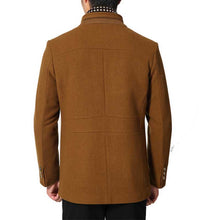 Load image into Gallery viewer, Stand Collar Slim Coat