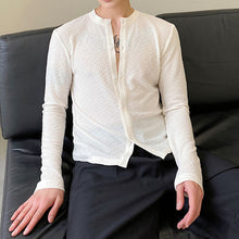 Load image into Gallery viewer, Slim Cropped Collarless Top