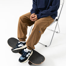 Load image into Gallery viewer, Elastic Waist Corduroy Casual Pants