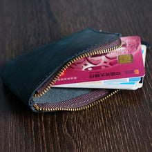 Load image into Gallery viewer, Retro Leather Small Coin Purse